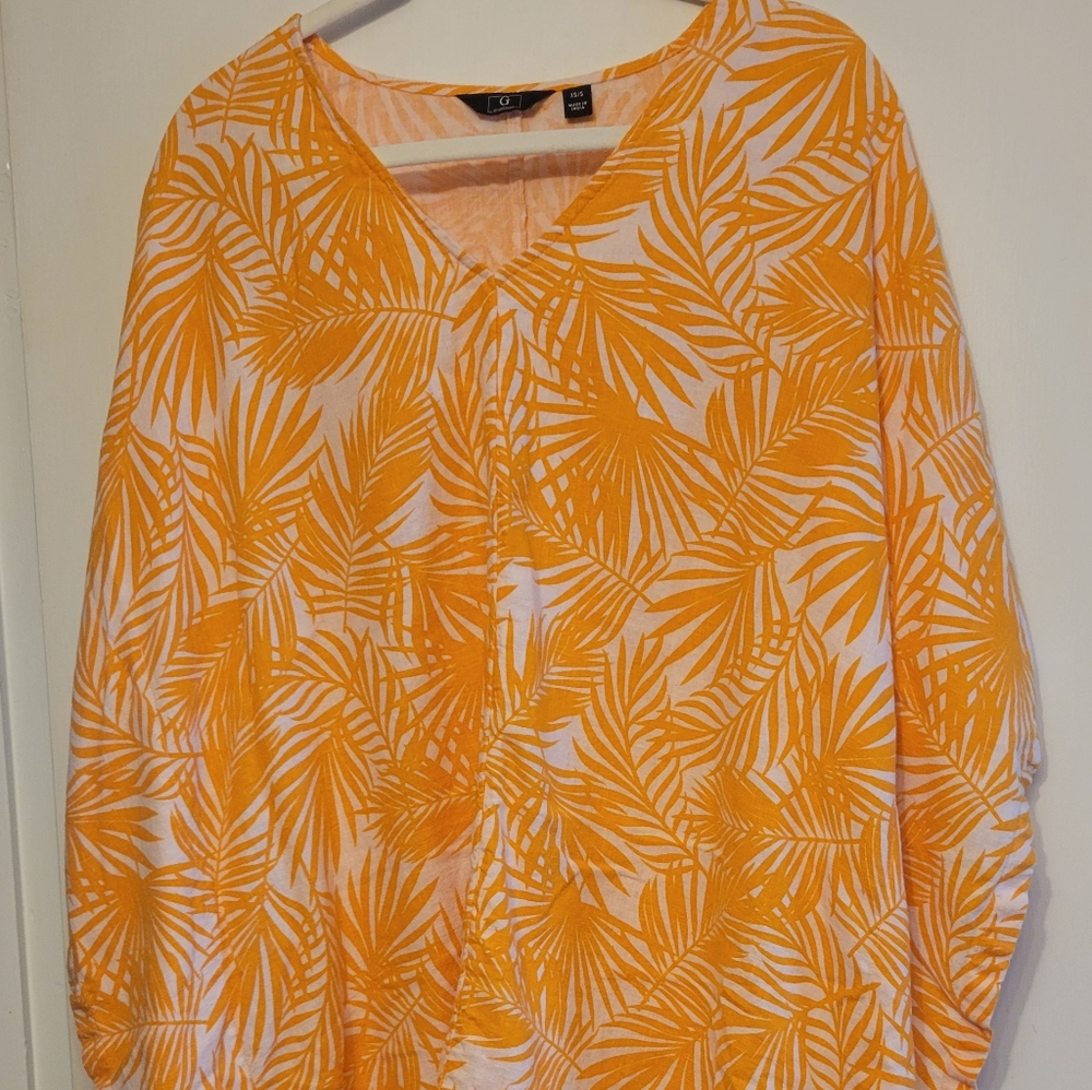 High Low Linen Tunic